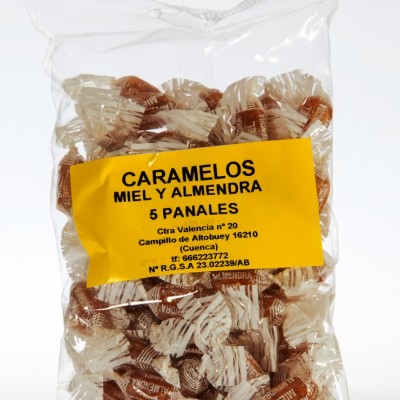 Caramelos de Miel y Almendra de Cuenca