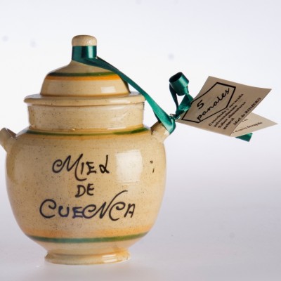 Miel de Romero 5 Panales - Azucarero de cerámica con catador de 500gr
