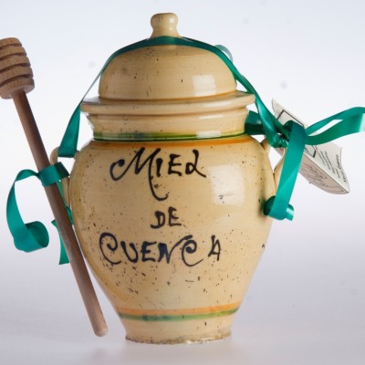 Miel de Romero 5 Panales - Orza de cerámica con catador de 750gr